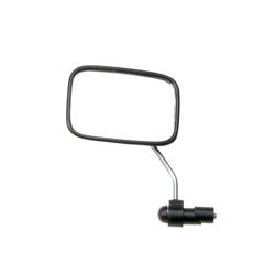 Universal handlebar mirror Ø19mm square short L/R for moped/mofa