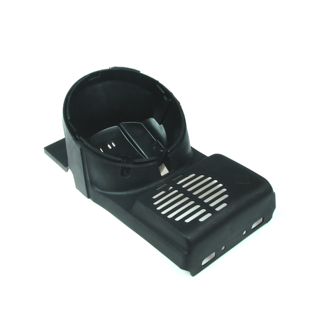 Obudowa reflektora w kolorze czarnym odpowiednia dla Simson SR50 SR80 | maska lampy PVC