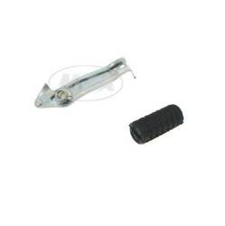 Fußschalthebel + Schalthebelgummi für Simson SR50 SR80 SD50 Albatros