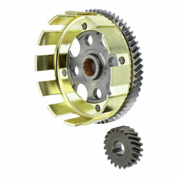 Set: Kupplungskorb Sport 62/21 Zähne - erleichtert Motor M700 für Simson S70