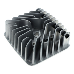 Cylinder Head for SIMSON S51, S53, S70, S83 - Aluminum, S50 Look