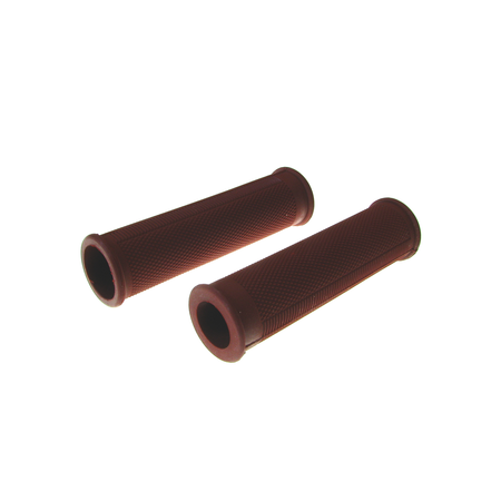 Grips (open / closed) straight for Zündapp KK200 S201 - red