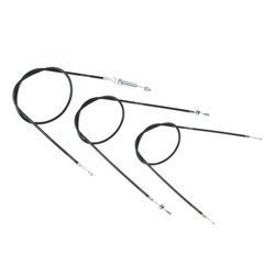 Bowden Cable Kit for MZ RT125/1 RT125/2 - Black (3-piece)