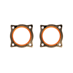 2x Cylinder Head Gasket with Copper Ring for IFA MZ BK350 Motorcycle