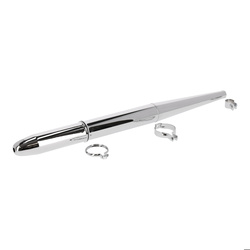 Auspufftopf Blech 1,5mm + Schelle für Simson KR51/1 Schwalbe SR4-2 SR4-3 SR4-4