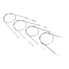 Bowden Cable Set (4-piece) for Hercules K103 S (foot shift) - gray