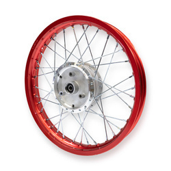 Speichenrad ALU 1,60 x 16" für Simson S50 S51 KR51 SR4 -  rot - 2.Wahl