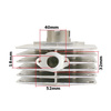 Set Zylinder 60ccm ø41 + Kopf + Dämpfungsgummis für Simson S51 S50 SR50 KR51