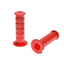 Rubber handlebars for Simson S51 SR50 - red - pair