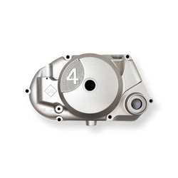 Osłona sprzęgła DZM silnika 4-biegowego do Simson S51 S70 SR50 KR51/2 malowana na srebrno