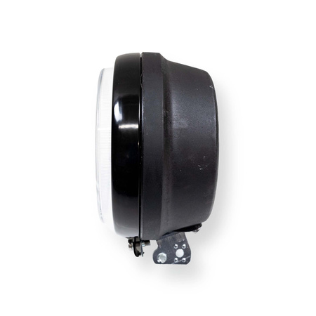 Zestaw reflektorów płaskich H4 12V halogen przezroczyste szkło Simson S50 S51 10-częściowy czarny