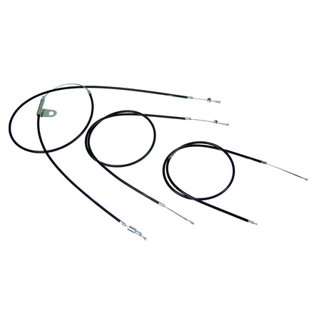 Bowden Cable Kit for BMW R25 - 3-piece throttle/clutch/brake