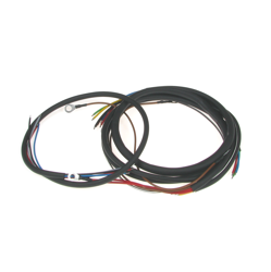 Wiązka przewodów dla Zündapp DB200, DB201, DB202 (z kolorowym schematem połączeń)