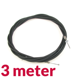 Throttle cable incl. housing 3m, Universal Bowden for Chinese scooters