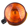 E-marked front turn signal black/orange for Simson S50 S51, MZ TS ETZ