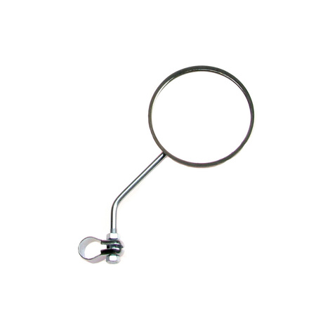 2x Universal Ø110 M8 Clamp Mirrors (R/L) for Motorcycle/Bike