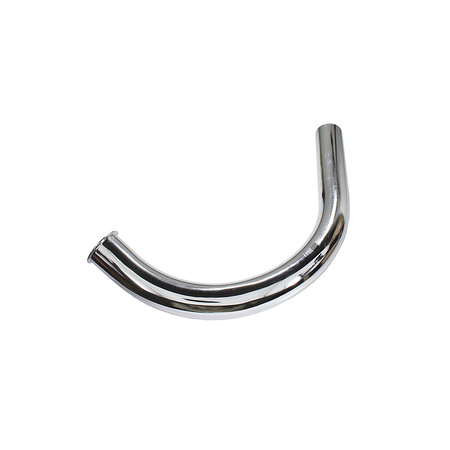 Chrome Right Exhaust Header Ø40mm for CZ 350