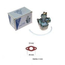BVF 19N1-11 Carburetor + 19mm Gasket for Simson S50-S83/SR4
