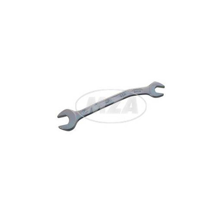 10x13mm bent open-end wrench, zinc-plated for Simson S50/S51