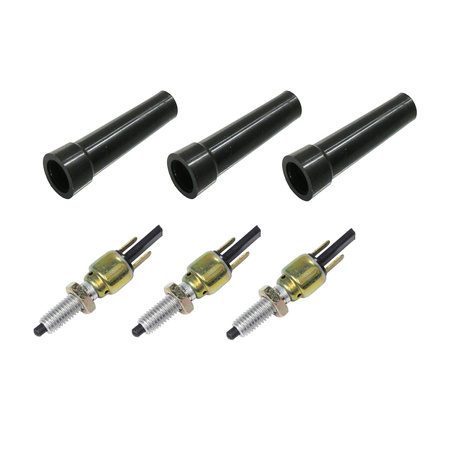 3x Bremslichtschalter vorn - Stoplicht + Gummikappe für Simson S51 S70 S83 SR50