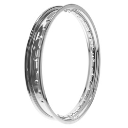 Rim 1.85 x 18 for MZ ES, TS, ETS, ETZ - high quality chrome steel