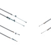 Bowden cable set for NSU Fox 2T/4T - grey