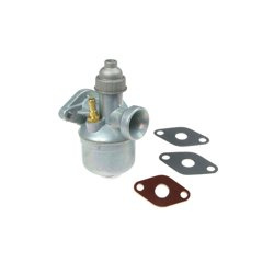 Gaźnik NKJ 123-4 + 3x uszczelka kołnierza do Simson SR1 SR2 SR2E, Spatz, KR50 MAW