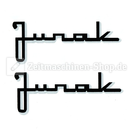 2x Junak Motorcycle Stickers - Top Quality, UV-Resistant, New