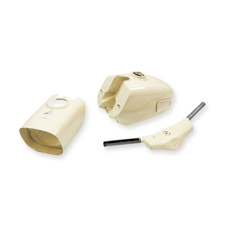 MZ ES Motorcycle Tank Set - Powder Coat in Custom RAL Color