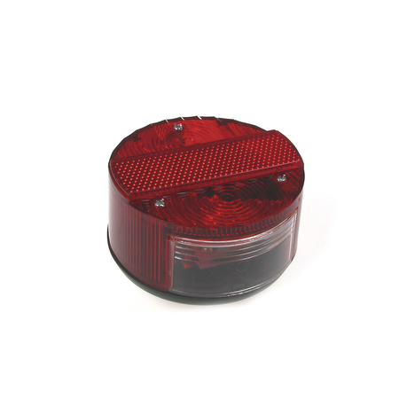 Taillight round ø120mm (E-mark) for Simson S51 KR51 SR50 S53 S83, MZ ETZ