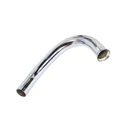 Exhaust Header 40mm for MZ ETZ 250, Chrome-Plated, Premium Quality