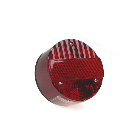 Taillight round ø120mm (E-mark) for Simson S51 KR51 SR50 S53 S83, MZ ETZ