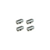 4x 5x7mm Clamp Cable Nipple for Throttle/Bowden Cable - Universal