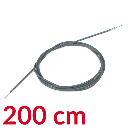 Throttle cable incl. Cover cable Bowden cable universal 2 meters PEUGEOT SPEEDFIGHT - gray