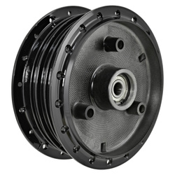 Wheel hub for SIMSON KR51/1, KR51/2, MS50, S50, S51 – black lacquered