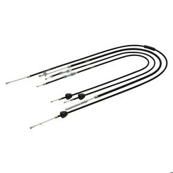 Bowden cable set black for Simson KR51/1 - Hycomat, starter function length 38mm