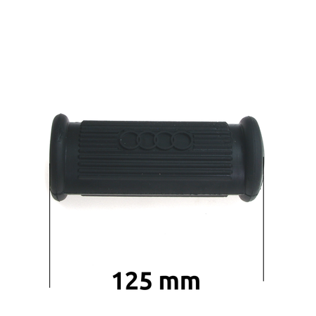 (Para) Gumy podnóżka owalne z pierścieniami Auto Union do DKW KM Block, SB NZ