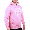 Hoodie mit Känguru-Taschen, Farbe: rosa, Größe: XXXL - Motiv: SIMSON Cross