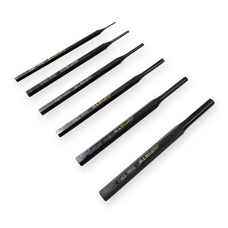 6-Piece Cotter/Split-Pin Driver & Punch Set - Motorcycle Tool Kit