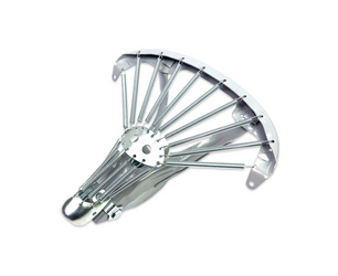 Saddle frame driver's seat for Simson SR1 SR2 SR2E - steel, grey, galvanized