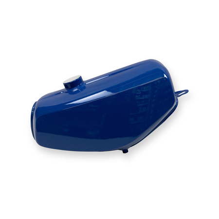 Set Tank + Seitendeckel für Simson S51 - dunkel blau (Beschreibung lesen) 2.Wahl