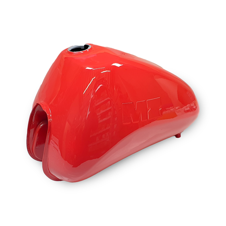 Red glossy tank suitable for MZ ETZ 251 301 and 125 150 fuel tanks