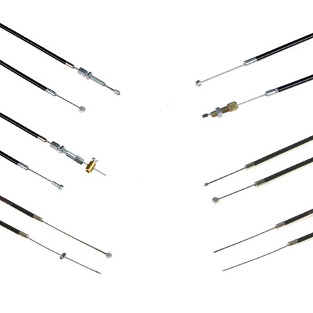 Bowden cable kit for NSU OSL 201 (6-piece)
