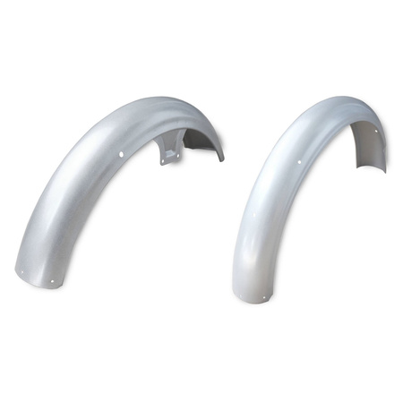 Set of 2 Silver Front & Rear Fenders/Mudguards for Simson S50/S51/S70