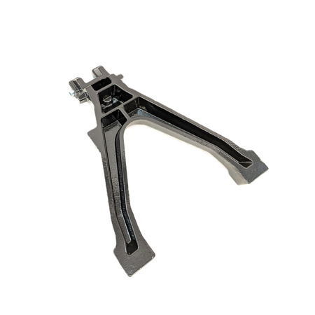 +3cm Extended Center Stand for Simson S51/S50 — Matte Black