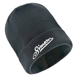 Simson Motorcycle Beanie - Black, Soft for Motorcyclists