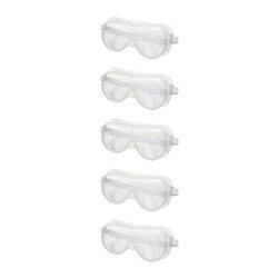 5x Schutzbrille SET Sicherheitsbrille Augenschutz Arbeitsschutzbrille