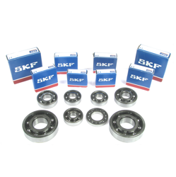 Original SKF engine bearings for MZ ETZ250/251/301 – 8-piece set