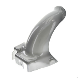 Osłona koła dla SIMSON SR50/SR80 - szare aluminium PVC