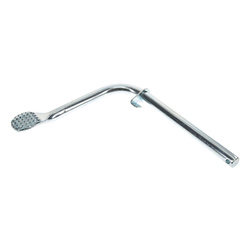 Zinc-Plated Foot Brake Lever (No Pedal) for Simson SR4-1/2/3/4